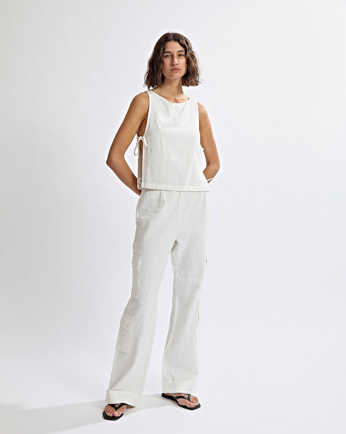 Evie Trousers Off White